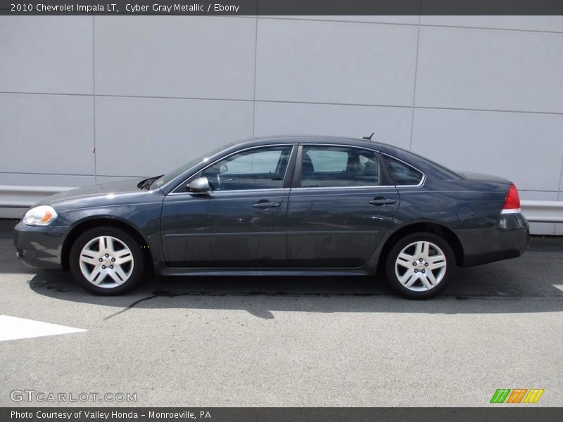 Cyber Gray Metallic / Ebony 2010 Chevrolet Impala LT