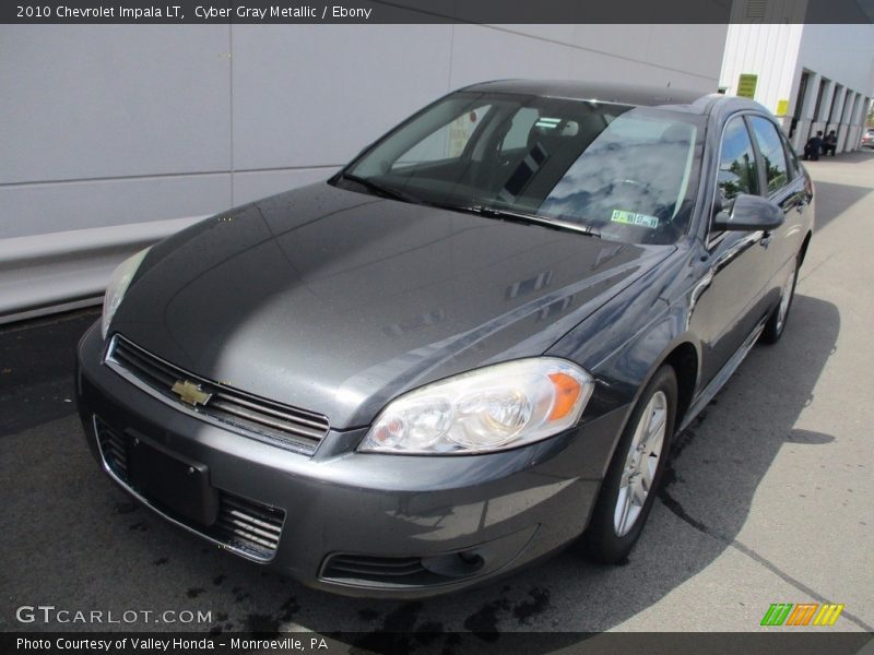 Cyber Gray Metallic / Ebony 2010 Chevrolet Impala LT