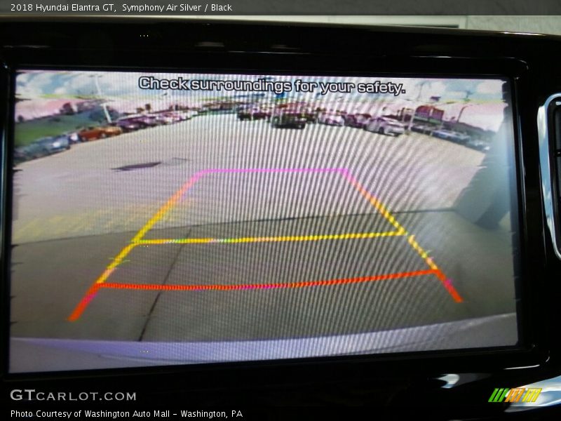 Symphony Air Silver / Black 2018 Hyundai Elantra GT