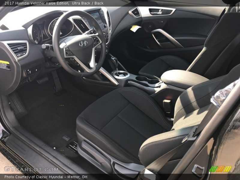 Ultra Black / Black 2017 Hyundai Veloster Value Edition