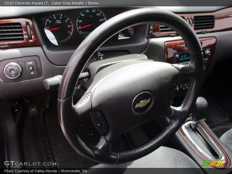 Cyber Gray Metallic / Ebony 2010 Chevrolet Impala LT