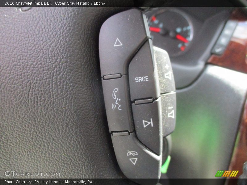 Cyber Gray Metallic / Ebony 2010 Chevrolet Impala LT