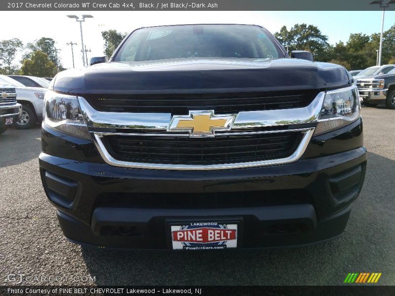 Black / Jet Black/­Dark Ash 2017 Chevrolet Colorado WT Crew Cab 4x4