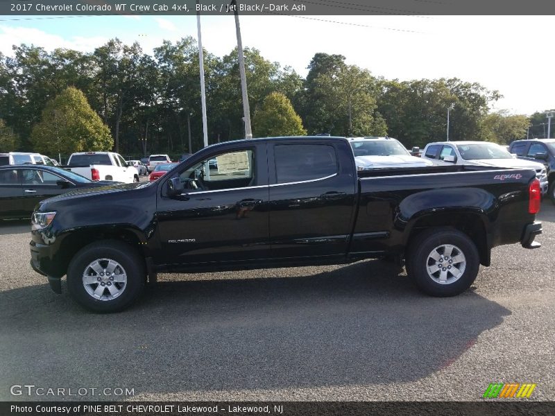Black / Jet Black/­Dark Ash 2017 Chevrolet Colorado WT Crew Cab 4x4