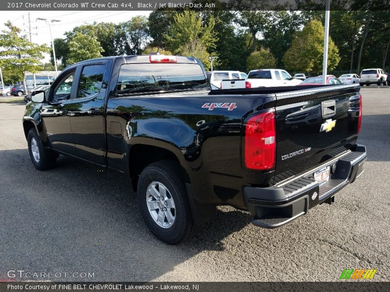 Black / Jet Black/­Dark Ash 2017 Chevrolet Colorado WT Crew Cab 4x4