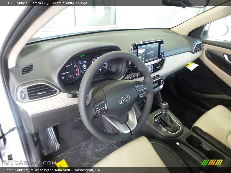  2018 Elantra GT  Beige Interior