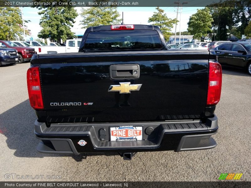 Black / Jet Black/­Dark Ash 2017 Chevrolet Colorado WT Crew Cab 4x4