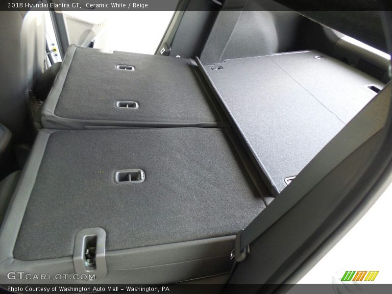 Ceramic White / Beige 2018 Hyundai Elantra GT