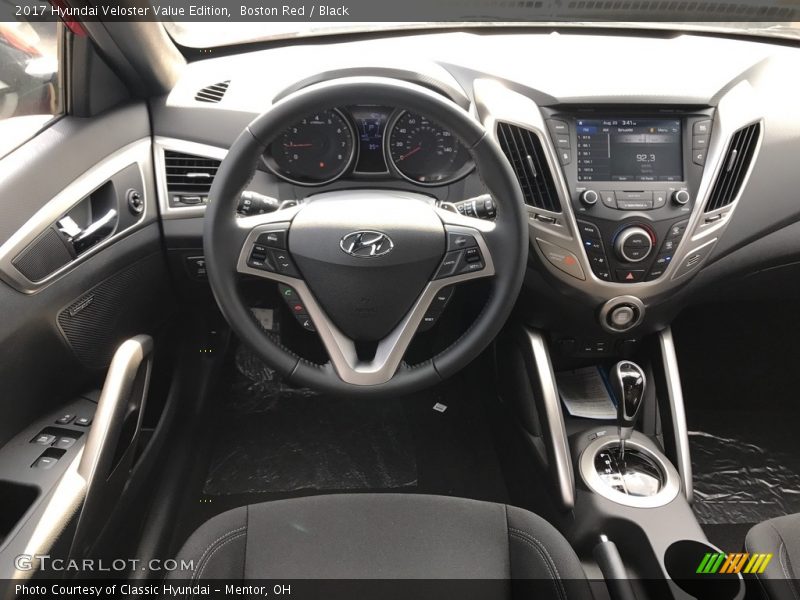 Dashboard of 2017 Veloster Value Edition