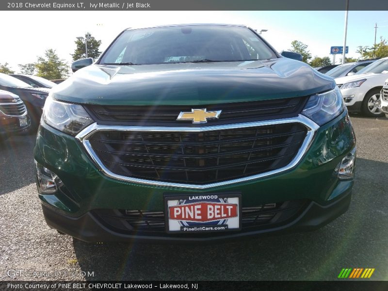 Ivy Metallic / Jet Black 2018 Chevrolet Equinox LT