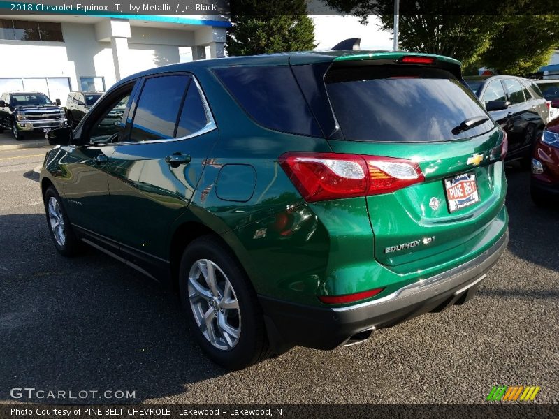 Ivy Metallic / Jet Black 2018 Chevrolet Equinox LT