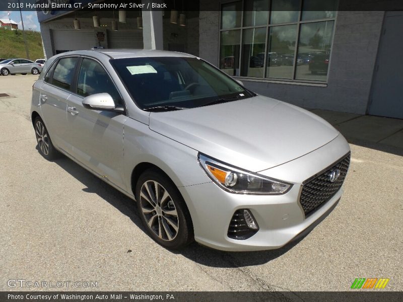 Symphony Air Silver / Black 2018 Hyundai Elantra GT