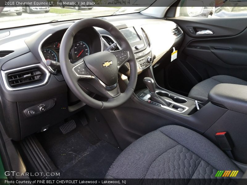  2018 Equinox LT Jet Black Interior