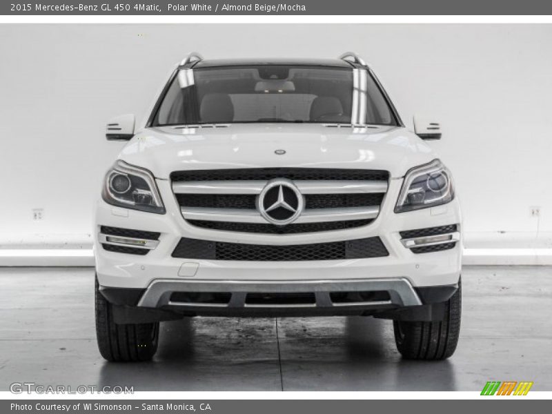 Polar White / Almond Beige/Mocha 2015 Mercedes-Benz GL 450 4Matic