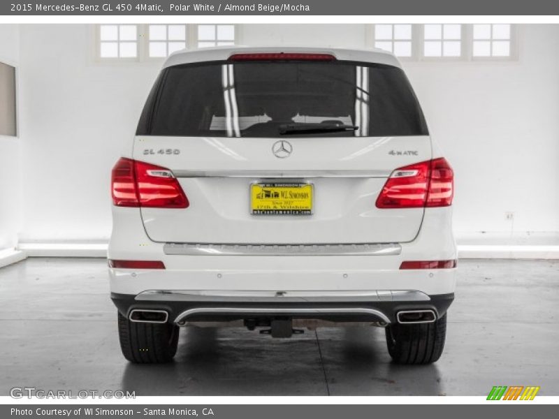 Polar White / Almond Beige/Mocha 2015 Mercedes-Benz GL 450 4Matic