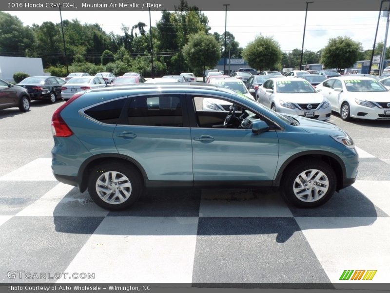 Mountain Air Metallic / Beige 2016 Honda CR-V EX-L