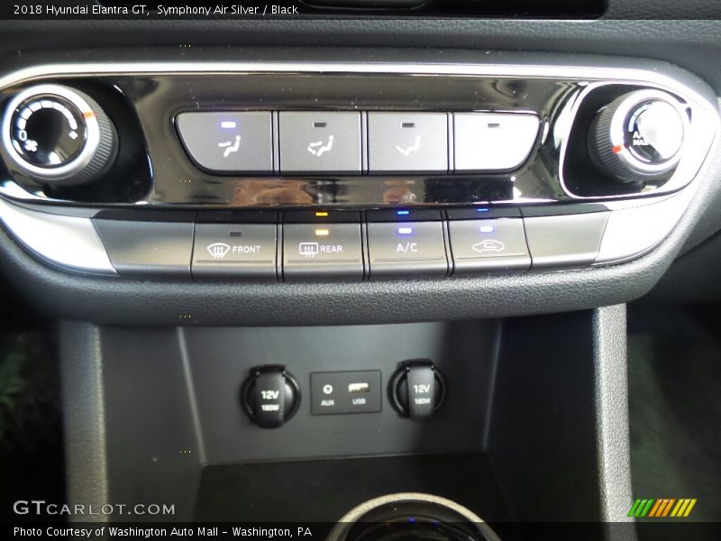 Symphony Air Silver / Black 2018 Hyundai Elantra GT