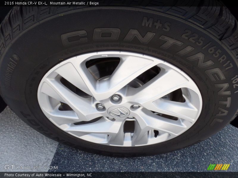 Mountain Air Metallic / Beige 2016 Honda CR-V EX-L