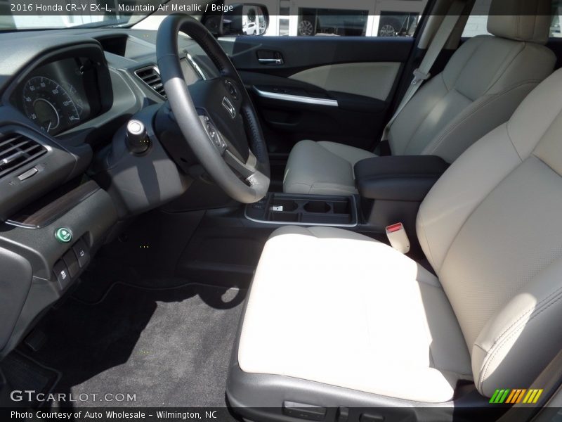 Mountain Air Metallic / Beige 2016 Honda CR-V EX-L