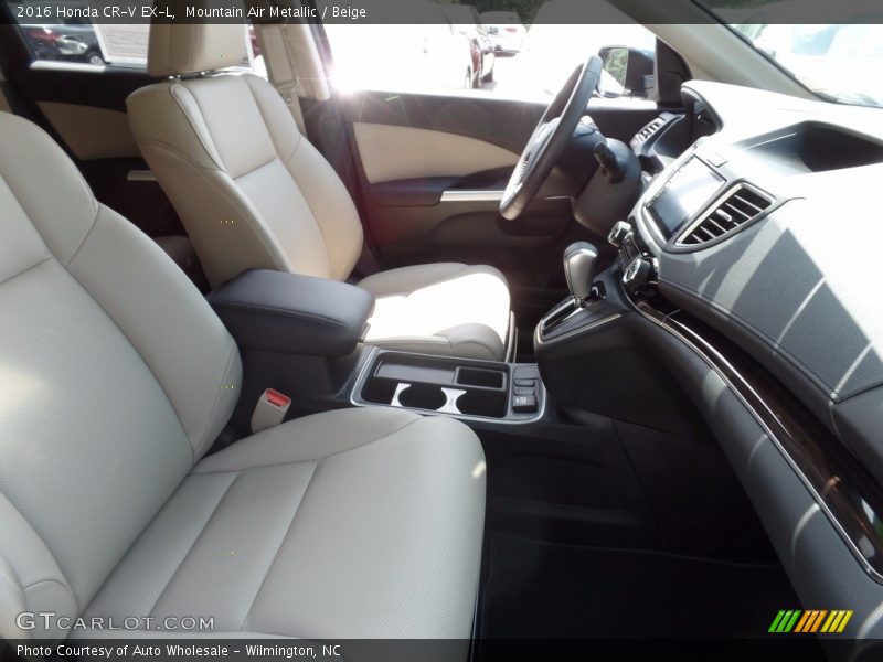 Mountain Air Metallic / Beige 2016 Honda CR-V EX-L