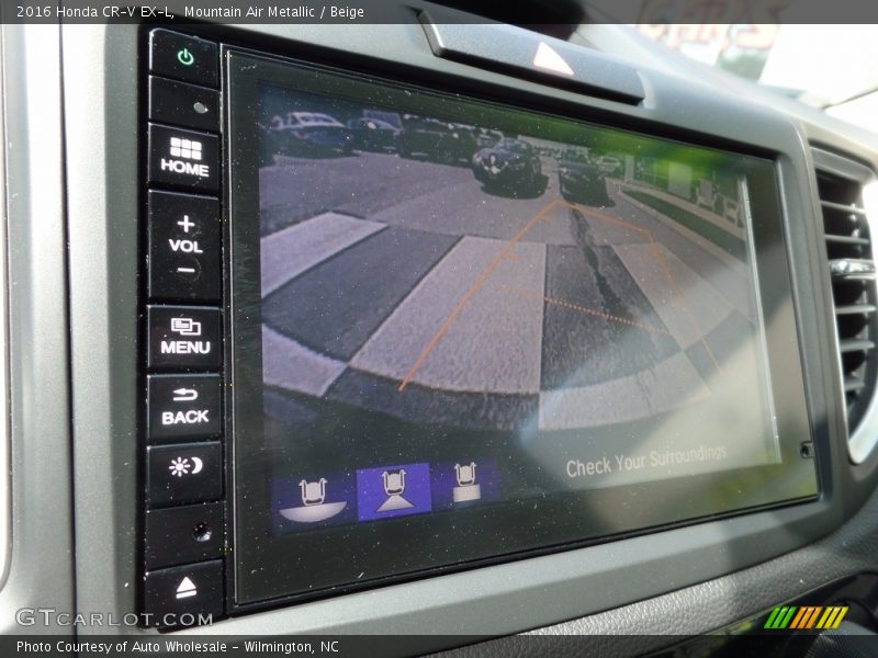 Mountain Air Metallic / Beige 2016 Honda CR-V EX-L