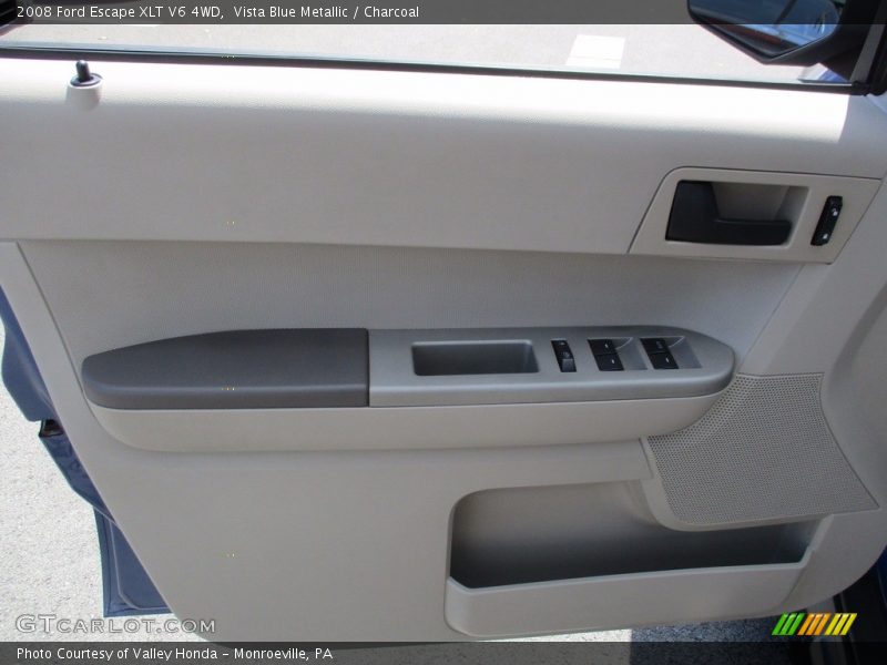 Vista Blue Metallic / Charcoal 2008 Ford Escape XLT V6 4WD