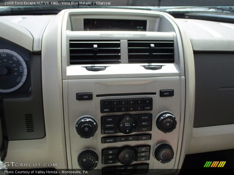 Vista Blue Metallic / Charcoal 2008 Ford Escape XLT V6 4WD