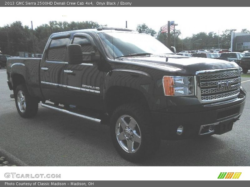 Onyx Black / Ebony 2013 GMC Sierra 2500HD Denali Crew Cab 4x4