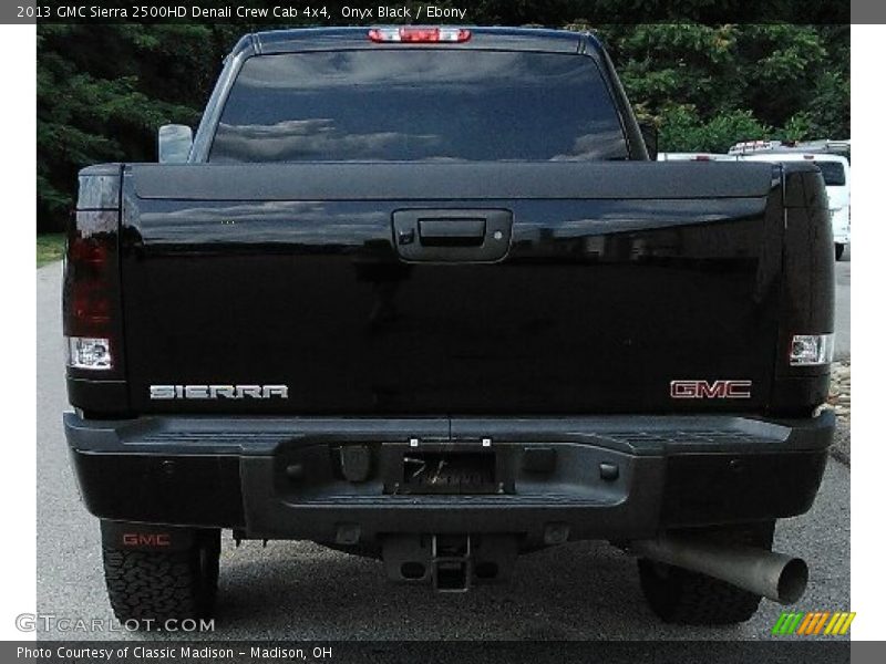 Onyx Black / Ebony 2013 GMC Sierra 2500HD Denali Crew Cab 4x4