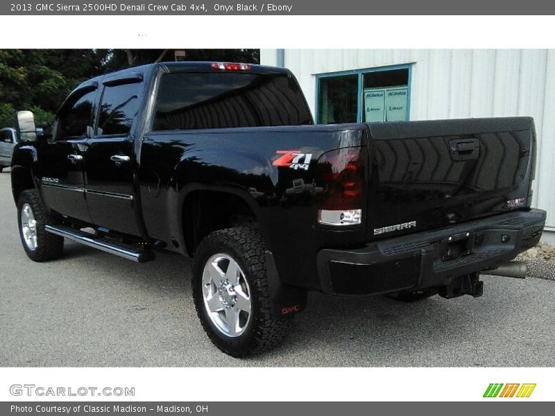 Onyx Black / Ebony 2013 GMC Sierra 2500HD Denali Crew Cab 4x4