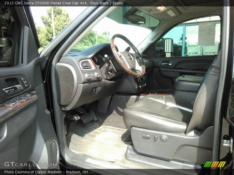 Onyx Black / Ebony 2013 GMC Sierra 2500HD Denali Crew Cab 4x4