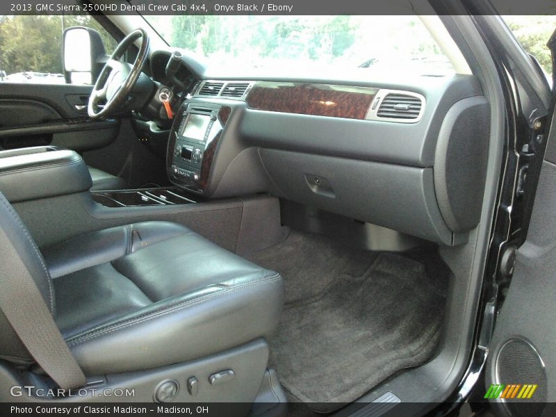 Onyx Black / Ebony 2013 GMC Sierra 2500HD Denali Crew Cab 4x4