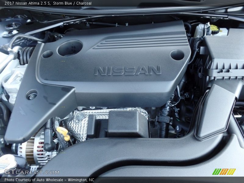 Storm Blue / Charcoal 2017 Nissan Altima 2.5 S