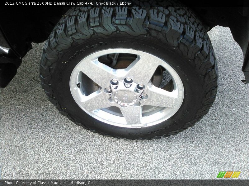 Onyx Black / Ebony 2013 GMC Sierra 2500HD Denali Crew Cab 4x4