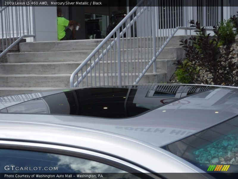 Mercury Silver Metallic / Black 2009 Lexus LS 460 AWD