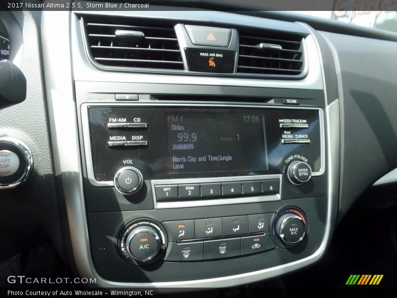 Storm Blue / Charcoal 2017 Nissan Altima 2.5 S