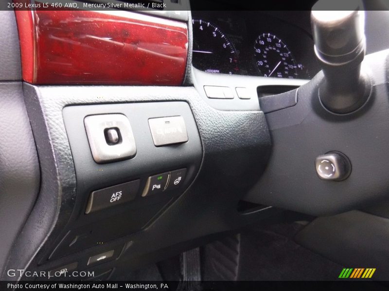 Mercury Silver Metallic / Black 2009 Lexus LS 460 AWD