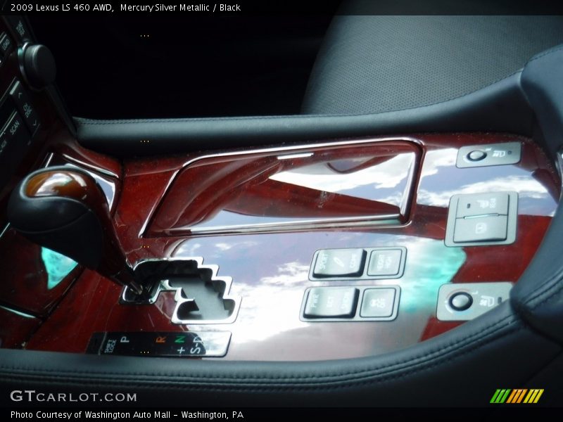 Mercury Silver Metallic / Black 2009 Lexus LS 460 AWD