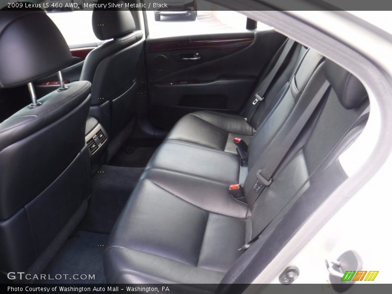 Mercury Silver Metallic / Black 2009 Lexus LS 460 AWD