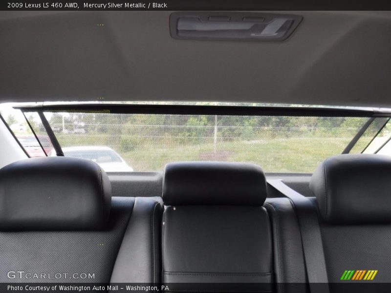 Mercury Silver Metallic / Black 2009 Lexus LS 460 AWD