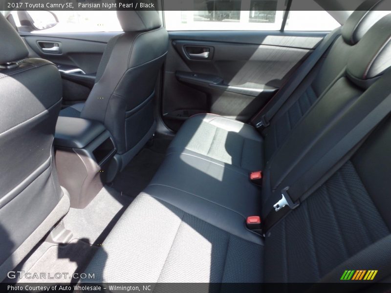 Parisian Night Pearl / Black 2017 Toyota Camry SE