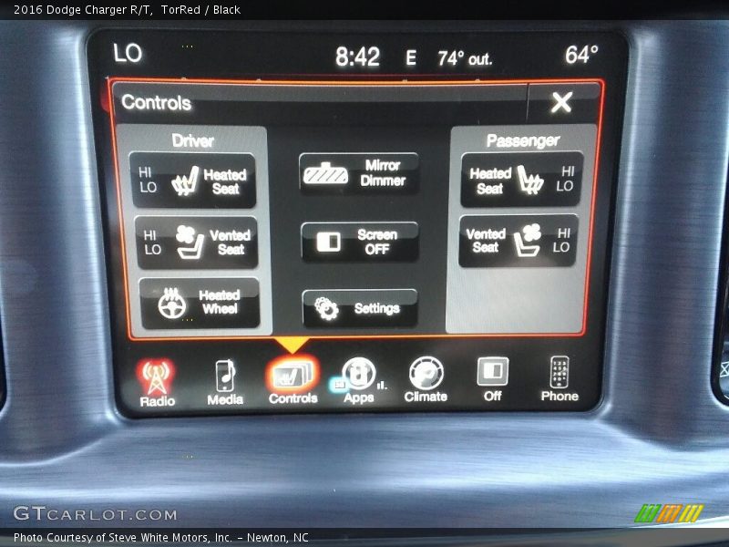 TorRed / Black 2016 Dodge Charger R/T