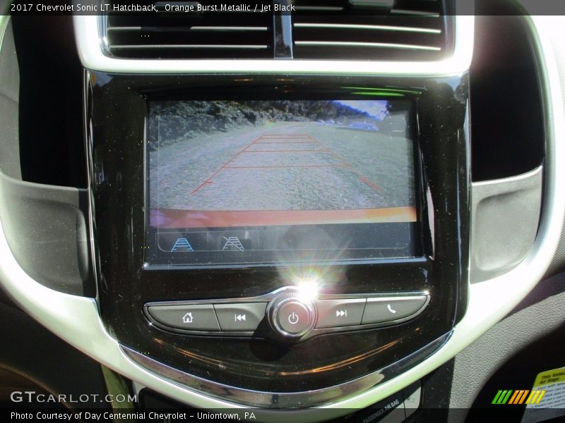 Orange Burst Metallic / Jet Black 2017 Chevrolet Sonic LT Hatchback