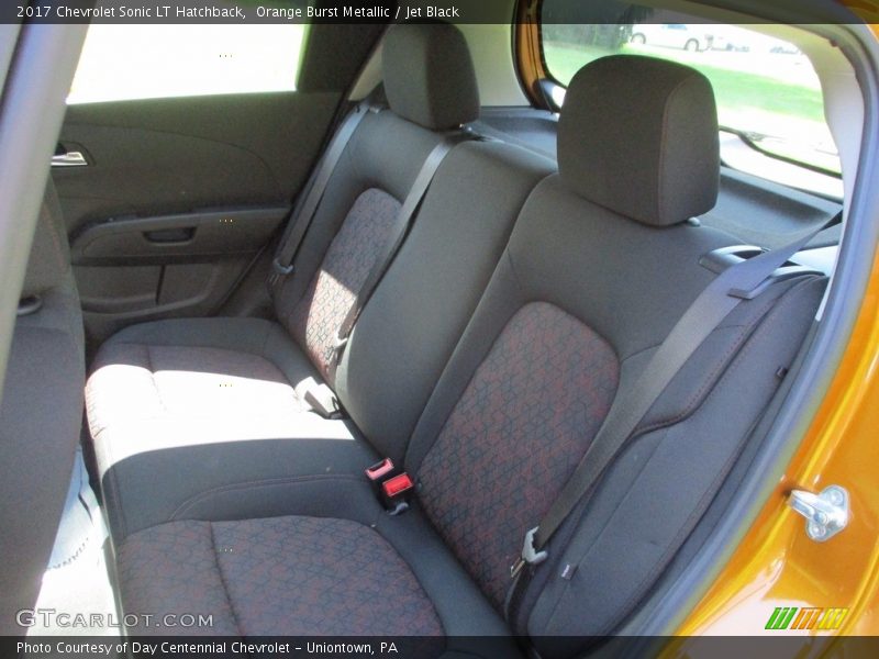 Orange Burst Metallic / Jet Black 2017 Chevrolet Sonic LT Hatchback