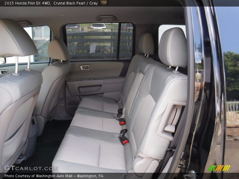 Crystal Black Pearl / Gray 2015 Honda Pilot EX 4WD