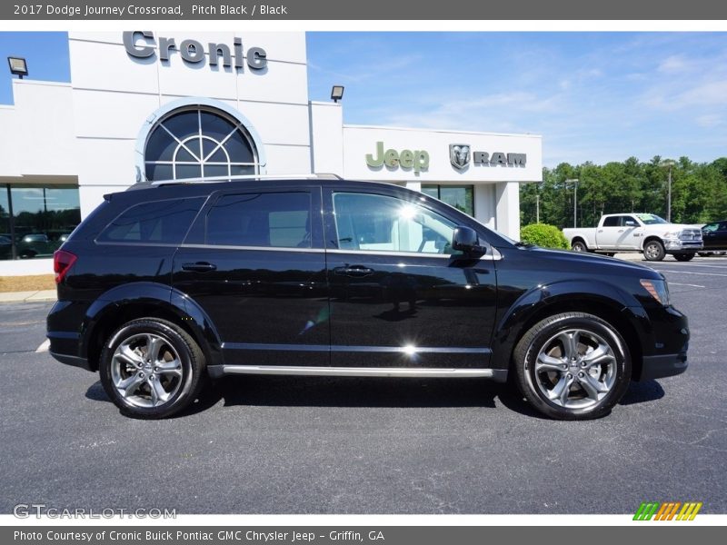 Pitch Black / Black 2017 Dodge Journey Crossroad