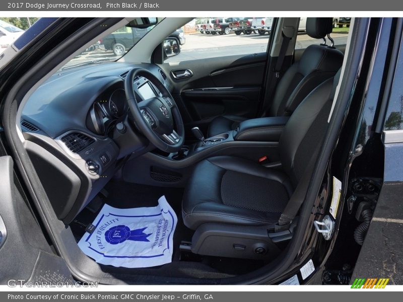Pitch Black / Black 2017 Dodge Journey Crossroad
