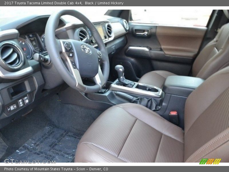 Black / Limited Hickory 2017 Toyota Tacoma Limited Double Cab 4x4