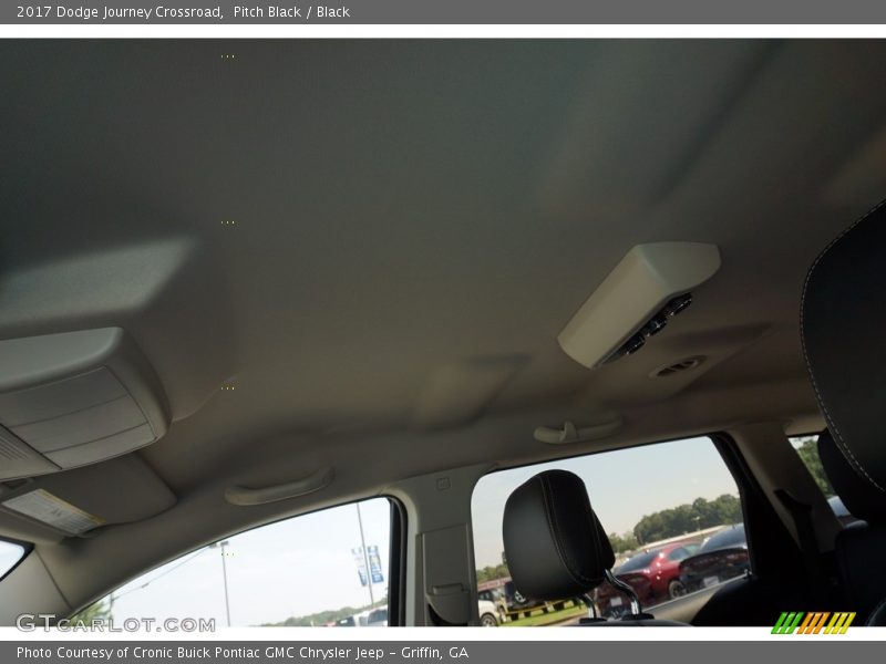 Pitch Black / Black 2017 Dodge Journey Crossroad