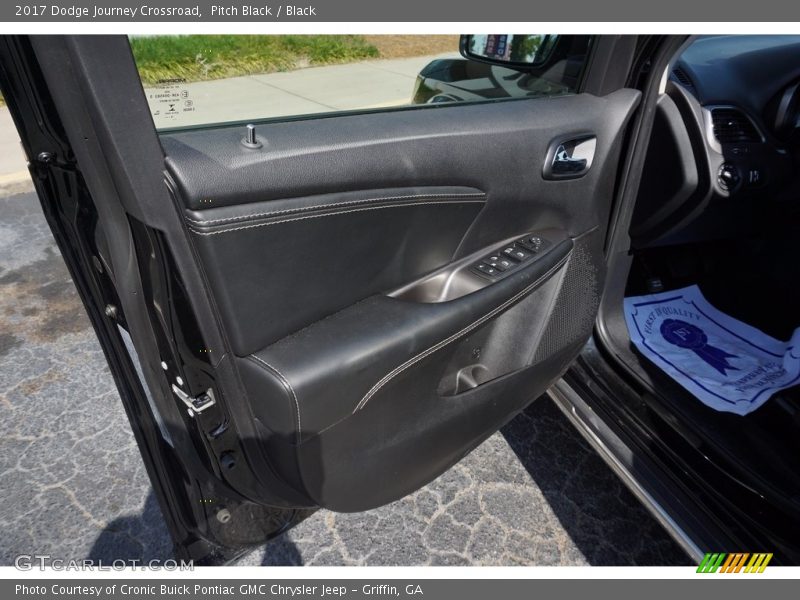 Pitch Black / Black 2017 Dodge Journey Crossroad